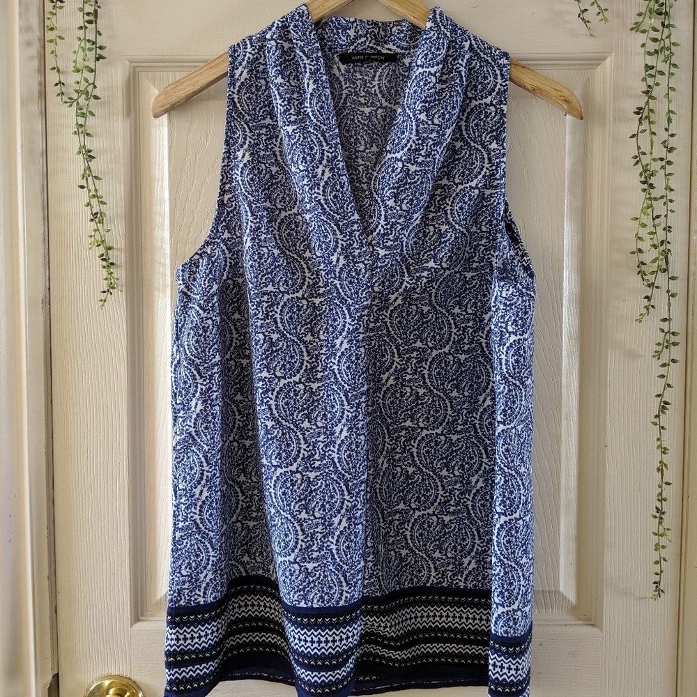 Anne Carson sleeveless blouse